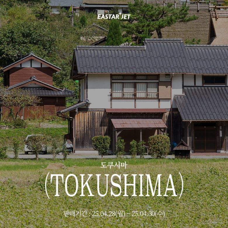 이스타항공 도쿠시마 프로모션 이미지 포스터 [이스타항공 제공]