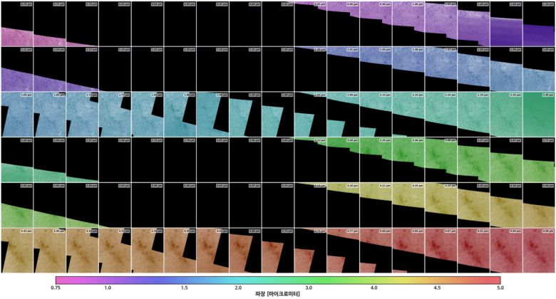 스피어엑스 연구팀이 선정하고 합성해 새로 공개한 별탄생 영역 W51 이미지. [한국천문연구원 제공]