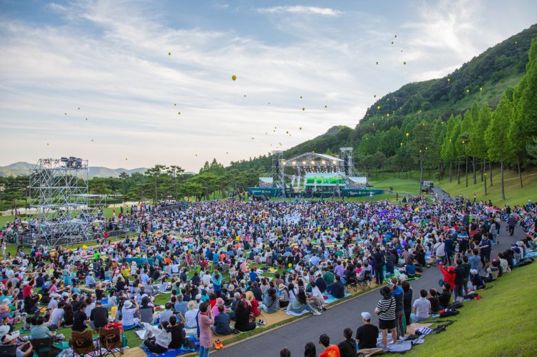 서원밸리 그린콘서트 모습    [대보그룹 제공]