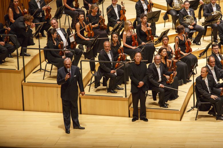 정명훈과 라 스칼라 오케스트라 합창단의 내한 공연 [롯데콘서트홀 제공]