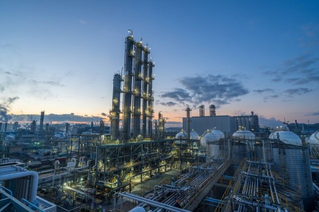 금호석유화학 울산 고무공장 전경. [금호석유화학 제공]