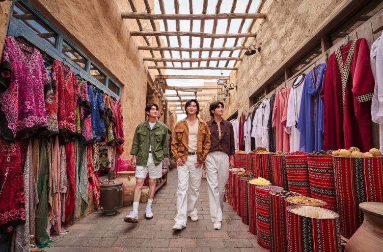 두바이 알시프에 나타난 훈남스타 3인방, 최우식·박서준·박형식