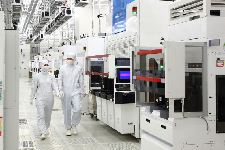 삼성전자 평택캠퍼스 반도체 라인 내 전경 [삼성전자 제공]