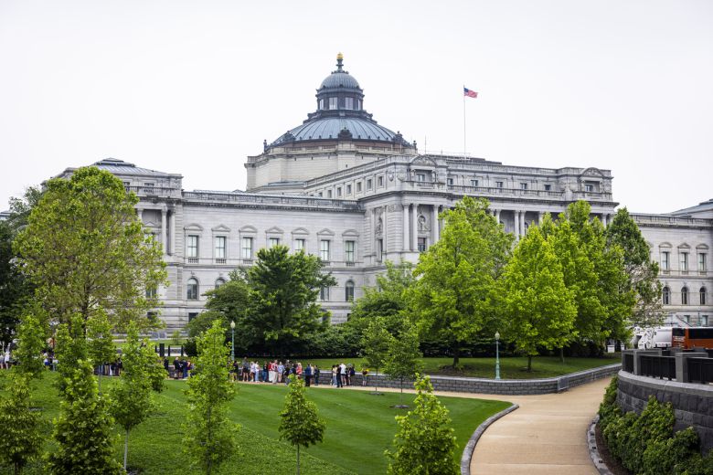 미 의회도서관 외부 모습. [EPA]