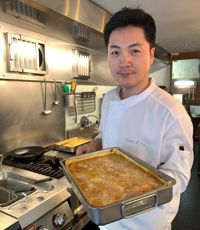 김낙영 셰프. 서교난면방