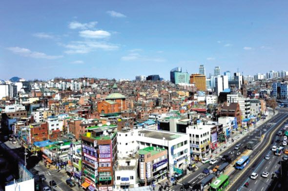 서울 서대문구 북아현2·3구역 모습  [서대문구 제공]