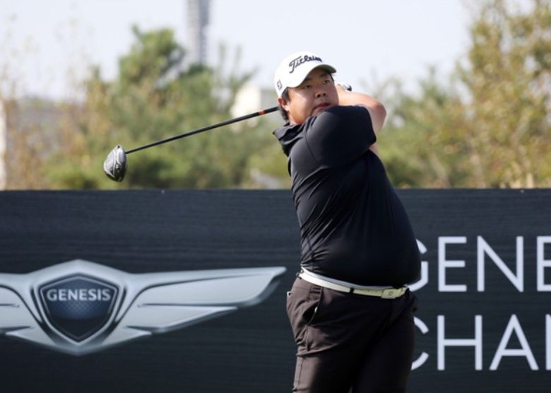 2019년 제네시스 챔피언십 당시 유송규   [KPGA 제공]
