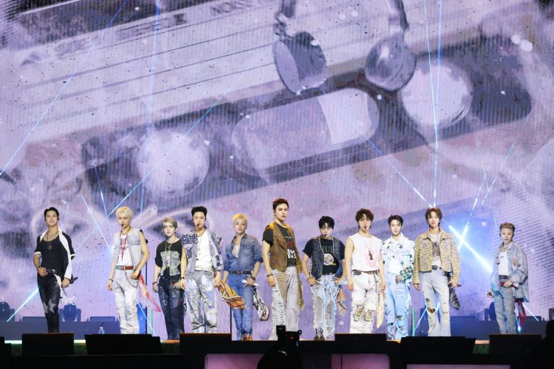 잠수교에서 열린 세븐틴 10주년 생일파티 [플레디스 엔터테인먼트 제공]