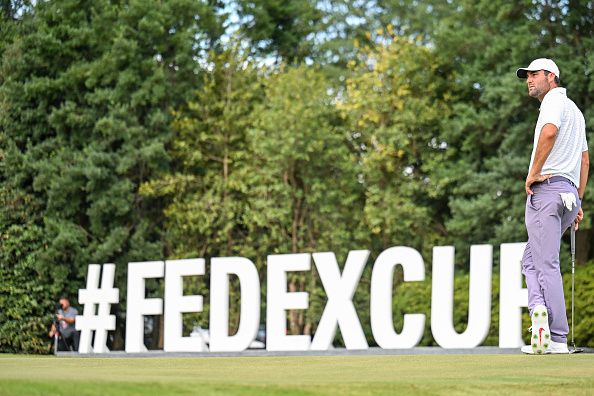 2024 시즌 PGA 투어 플레이오프 최종전 투어 챔피언십에서 첫 우승을 차지한 스코티 셰플러    [게티이미지]