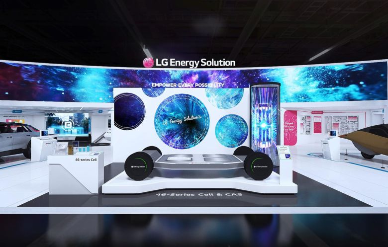 LG에너지솔루션 인터배터리 2025 부스 조감도 [LG에너지솔루션 제공]