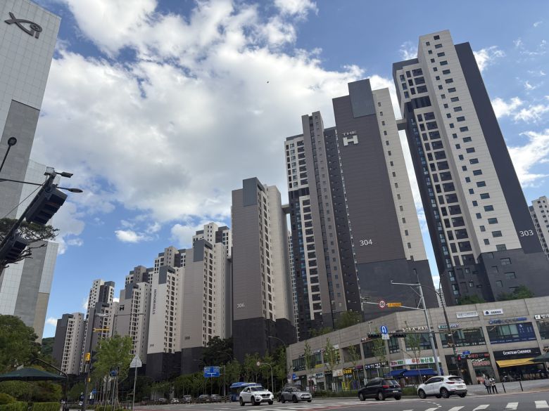 개포동 ‘디에이치아너힐즈’ 단지 모습. [정주원 기자]