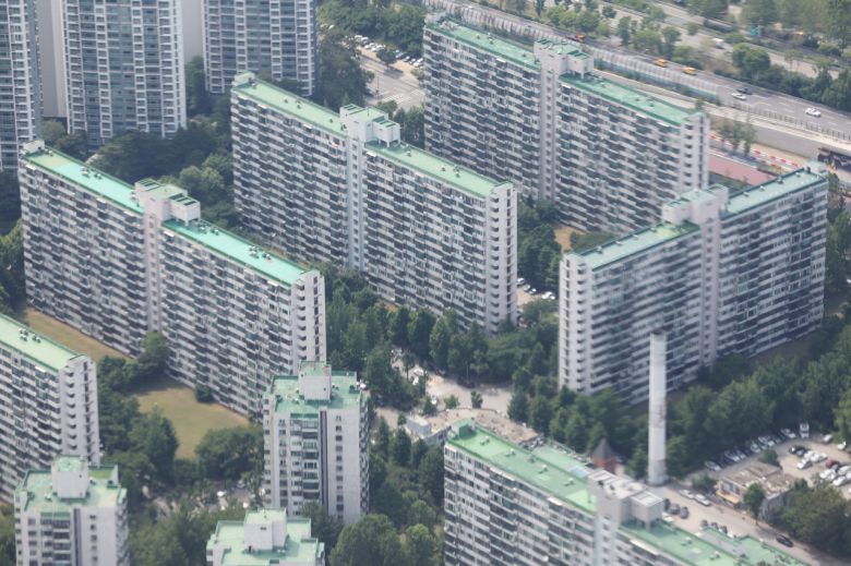 사진은 5일 서울 송파구 잠실 주공5단지. [연합]