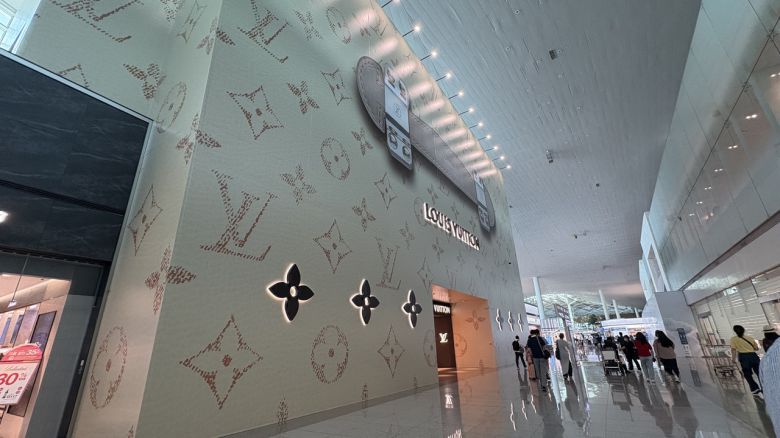 루이비통 인천공항 제2여객터미널점 전경. 신현주 기자