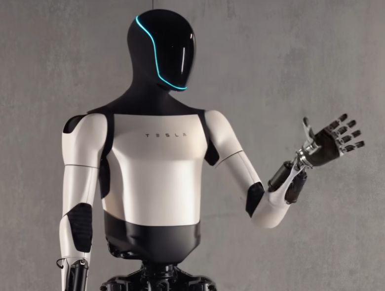 테슬라 휴머노이드 로봇 ‘옵티머스’ [테슬라 유튜브]