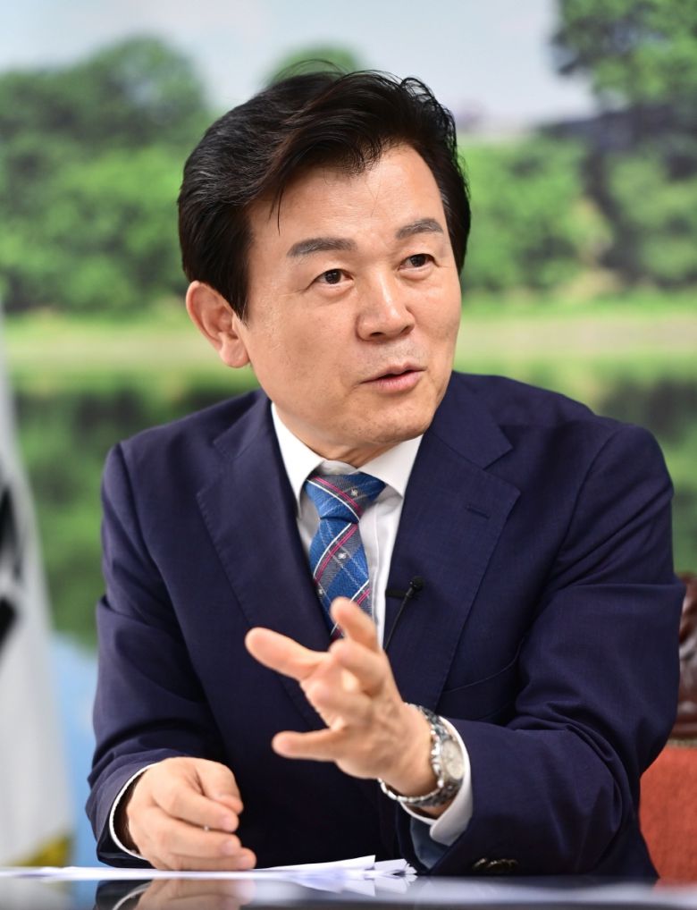 조규일 진주시장은 11일 헤럴드경제와의 인터부에서 “이번 대한민국 정원산업박람회는 진주시의 도시브랜드를 더욱 높일 것”이라고 강조했다. [진주시 제공]