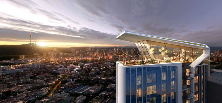 신당10구역 스카이 커뮤니티 설계 이미지. [GS건설과 HDC현대산업개발 컨소시엄]