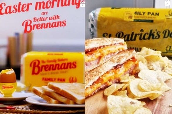 아일랜드 브레나스(Brennans)의 기능성 식빵 [브레나스 인스타그램]