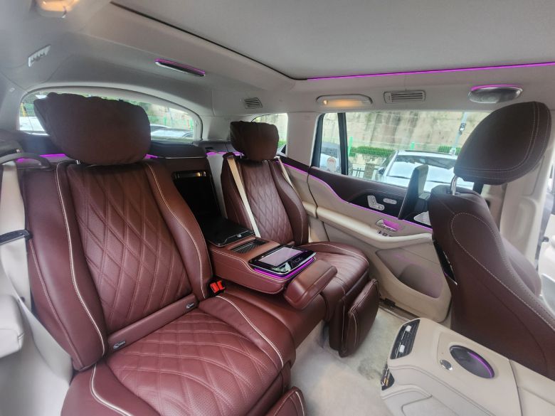 메르세데스-마이바흐 GLS 실내 [헤럴드 DB]