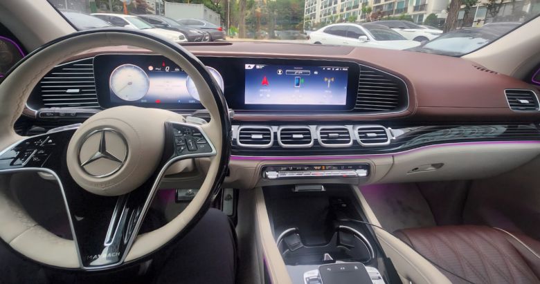 메르세데스-마이바흐 GLS 실내 [헤럴드 DB]