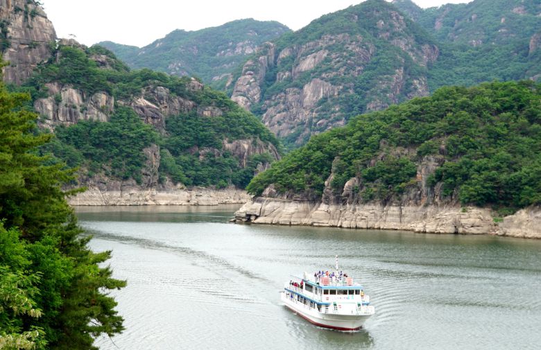 단양 장회나루 유람선