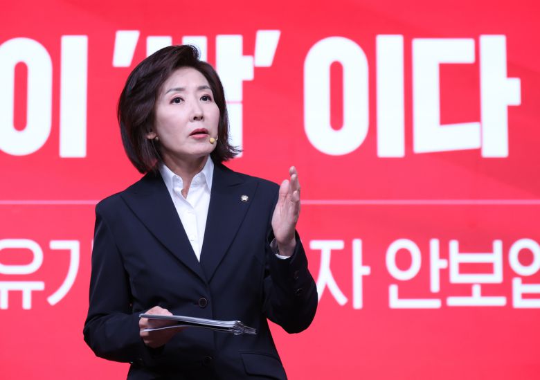 나경원 국민의힘 의원. [국회사진기자단]