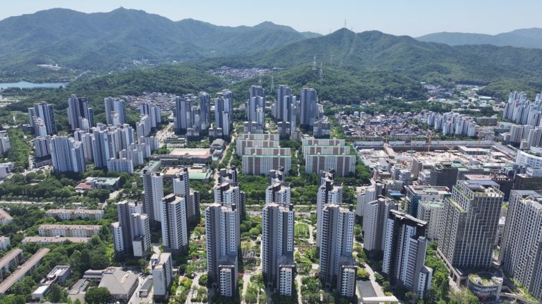 과천 원도심 지역 일대. [안경찬 피디]