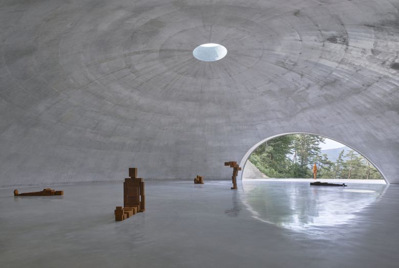 강원도 원주 뮤지엄 산에 20일 개관하는 상설관 ‘그라운드’(GROUND) 전경. [뮤지엄 산]