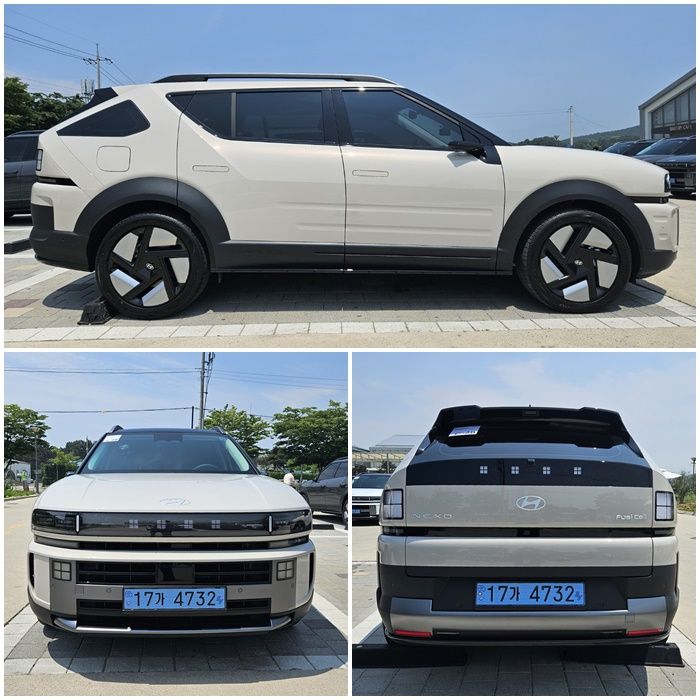 올 뉴 넥쏘 측면(위쪽부터 시계방향), 후면, 전면. 서재근 기자