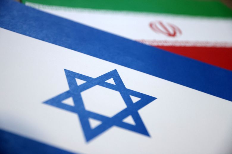 이스라엘과 이란 국기. [로이터]