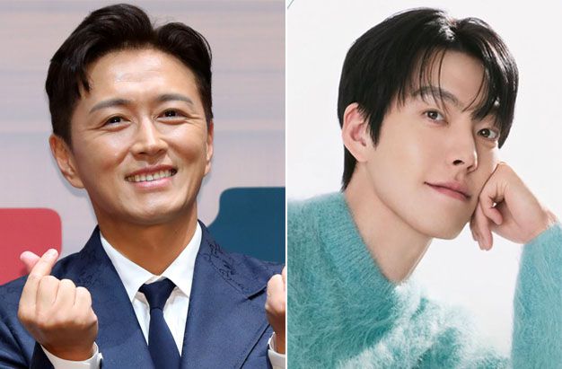 배우 진태현(왼쪽)과 김우빈. [인스타그램 캡처]