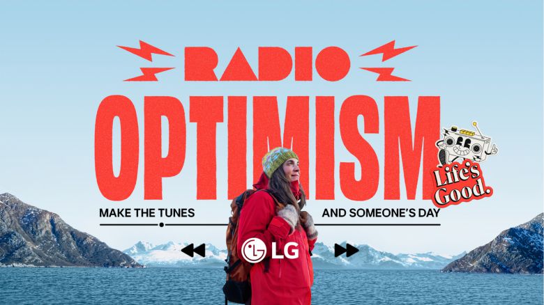 LG전자가 감사와 격려, 응원의 마음을 노래로 전달해 낙관적인 태도를 확산하는 ‘Radio Optimism(미소를 전하는 음악 스테이션)’ 캠페인을 진행한다. [LG전자 제공]
