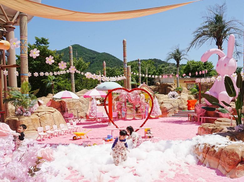 롯데워터파크 핑크아일랜드