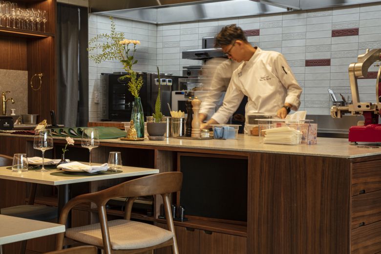 서촌김씨 오스테리아 주방의 모습. 서촌김씨 제공