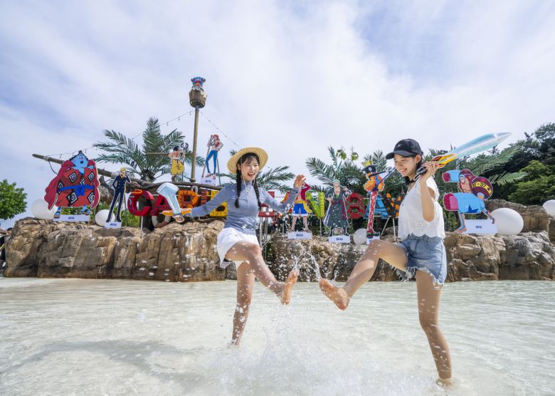 캐리비안베이-원피스 콜라보 여름축제