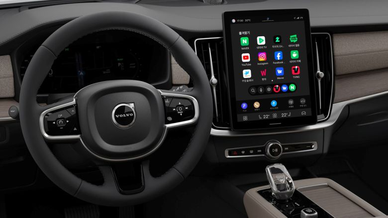 신형 S90 인테리어 [볼보자동차코리아 제공]