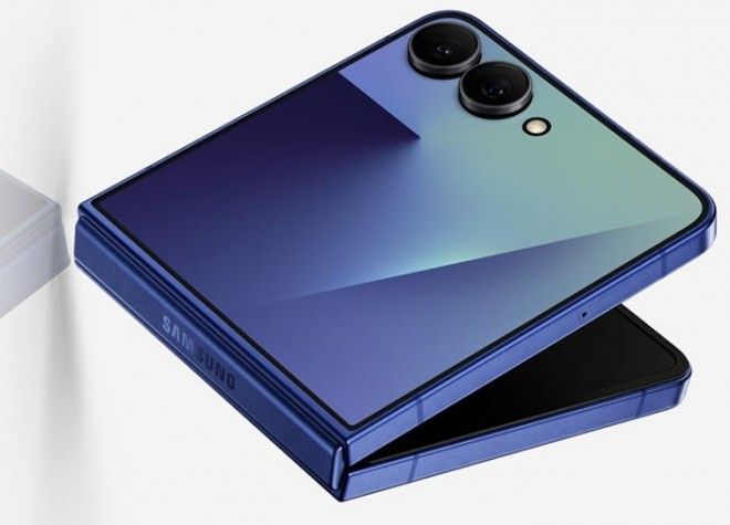 IT 팁스터(정보 유출자)를 통해 공개된 갤럭시 Z 플립7의 렌더링 이미지 [GSM아레나]