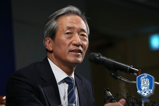 정몽준 대한축구협회 명예회장    [축구협회 제공]