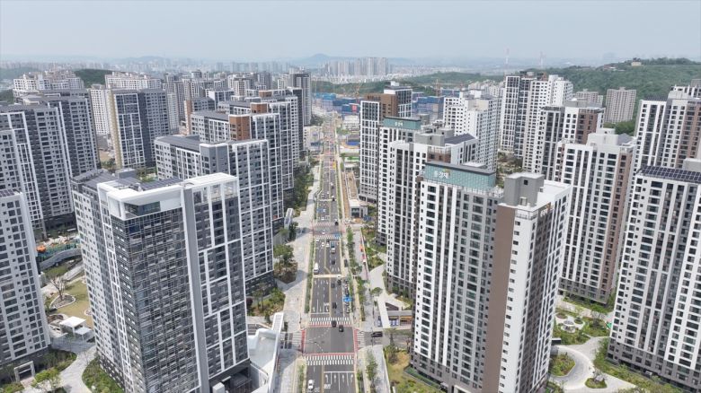 서울 시내 아파트 단지의 모습. <연합>