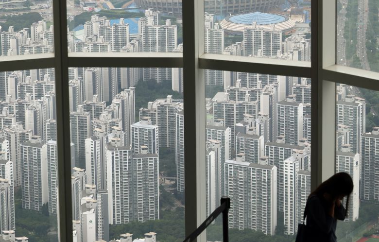 서울 강남·서초·송파구 아파트 모습. [연합]