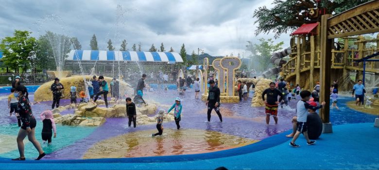 의성군 조문국박물관 물놀이장이 다음달  17일 까지 운영에 들어간다.