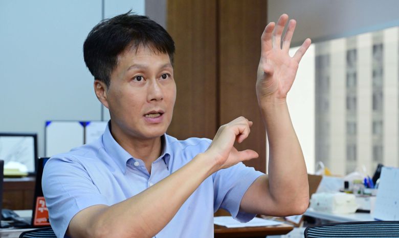 전성호 신한은행 땡겨요사업단 본부장이 7일 오후 서울 중구 삼성본관빌딩에서 헤럴드경제와 인터뷰를 하고 있다. 이상섭 기자