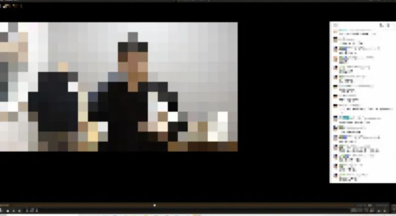 2020년 5월1일 A씨가 인터넷 개인방송을 진행하고 있다. [SNS 캡처]