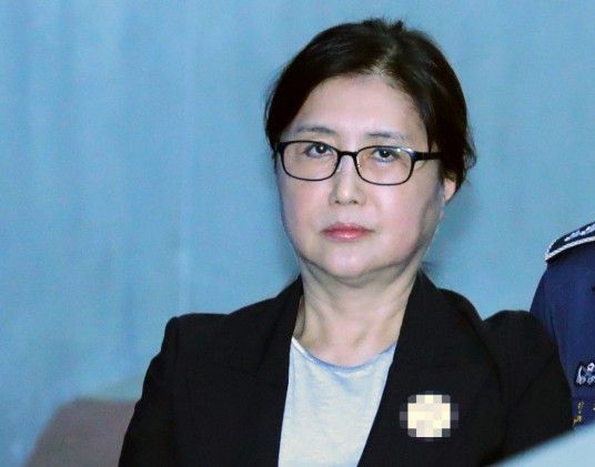 최서원(개명 전 최순실)씨. [연합]