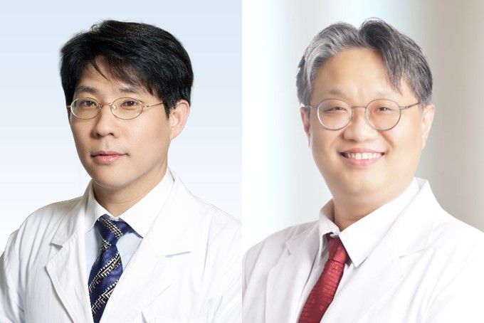 [사진] 분당서울대병원 이비인후과 최병윤 교수(왼쪽), 고대안산병원 이비인후과 최준 교수(오른쪽)