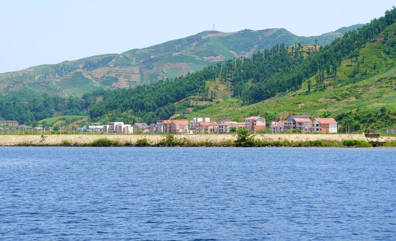 북중 접경지 북한마을