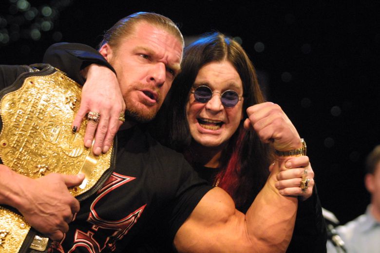 지난 2002년 월드레슬링엔터테인먼트(WWE)에서 프로레슬러로 활약하던 시절의 트리플H(56·본명 폴 마이클 레브스크). [게티이미지]