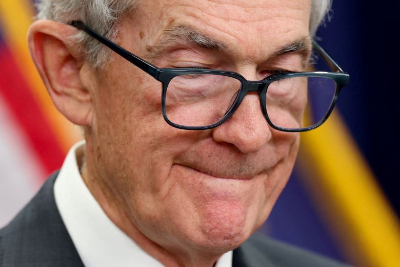 지난달 30일(현지시간) 제롬 파월 미국 연방준비제도(Fed) 의장이 연방공개시장위원회(FOMC)의 금리 정책 성명 발표 이후 기자회견을 열고 있다. [로이터]