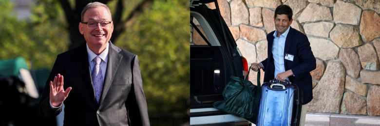 유력한 차기 연방준비제도(Fed·연준) 후보로 지목되는 케빈 해싯 백악관 국가경제위원장(왼쪽)과 케빈 워시 전 연준 이사. [로이터]