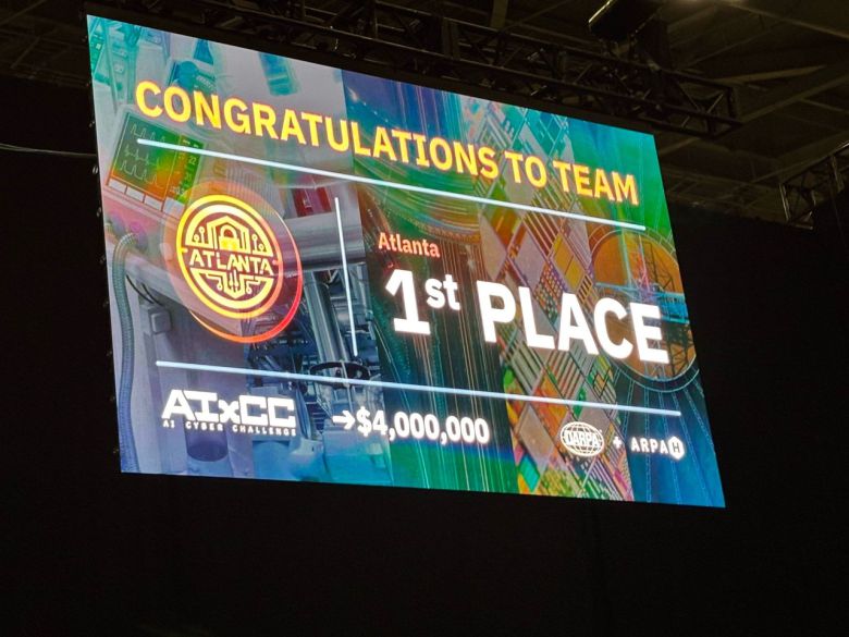 우승 결과 발표 장면.[KAIST 제공]