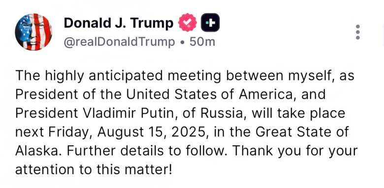 [트루스소셜 캡처]